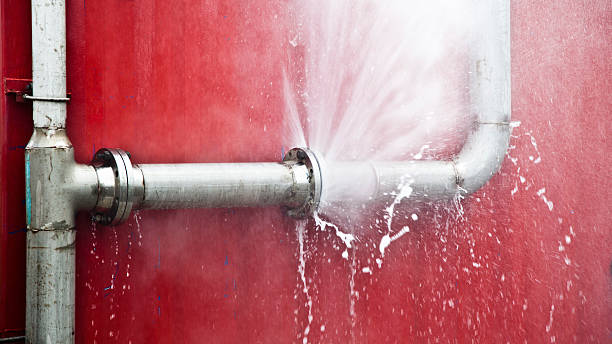 Water damage restoration process in PA